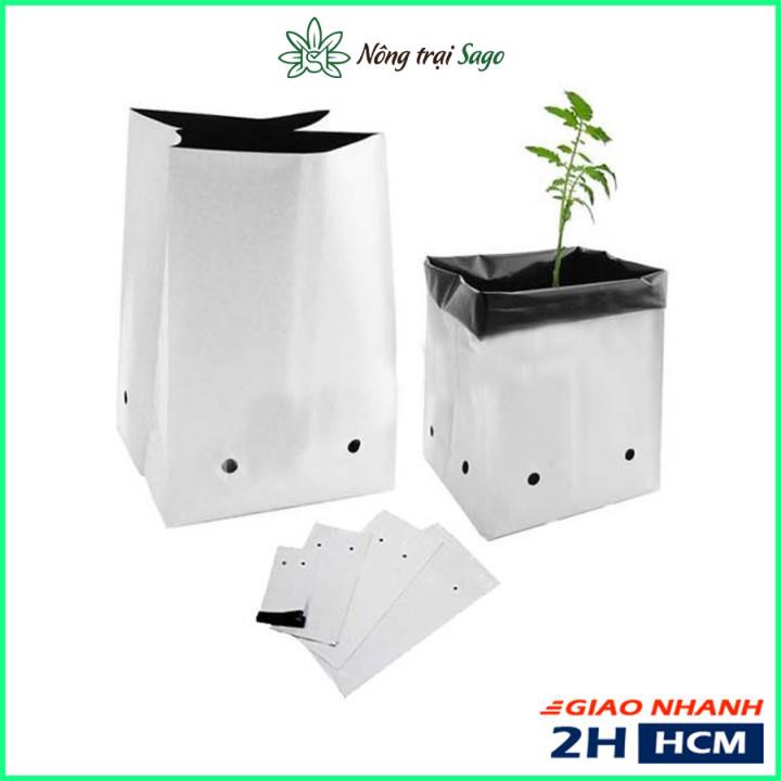 Túi Trồng Cây 2 Lớp Tiện Dụng, Chất Liệu Dày, Độ Bền Cao - Nông Trại Sago