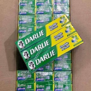 Combo 2 típ kem đánh răng darlie thái lan