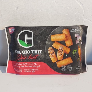 Chả giò thịt đặc biệt G Kitchen nhiều thịt siêu giòn 400g 20 cuộn