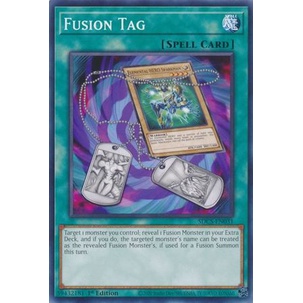 Thẻ bài Yugioh - TCG - Fusion Tag / SDCS-EN031'