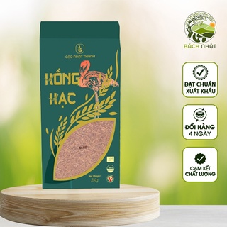 Gạo hữu cơ lứt đỏ - hỗ trợ giảm cân, hạn chế tiểu đường - túi 2 kg