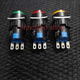 Nút nhấn nhả phi 16 không đèn/3 chân/6 chân