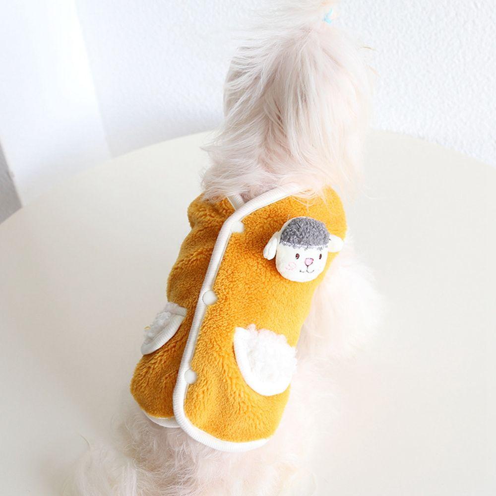 1 Áo Khoác Lông Cừu Mềm Mại Giữ Ấm Cho Thú Cưng Size XS-XL