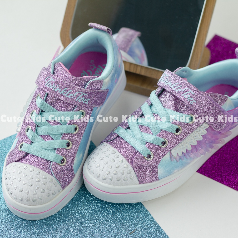 Giày Skechers Tím angel - Tím đậm - Tím mint