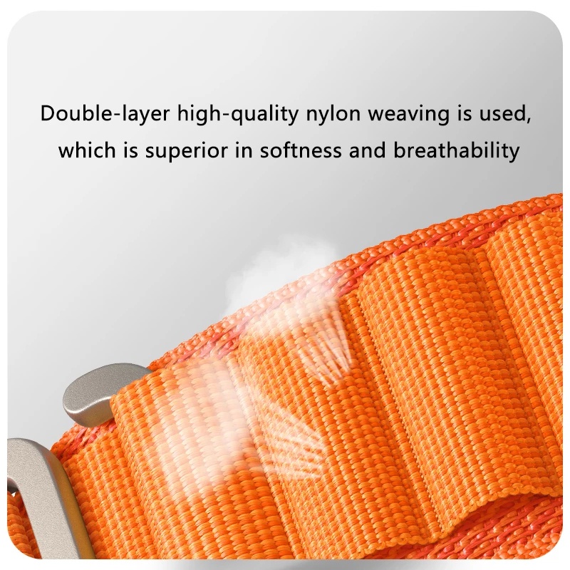 Dây Đeo Nylon Cho Đồng Hồ Thông Minh Apple watch Series 8 7 SE 6 5 4 3 44mm 40mm 38mm 42mm 41mm 45mm Iwatch Ultra 49mm
