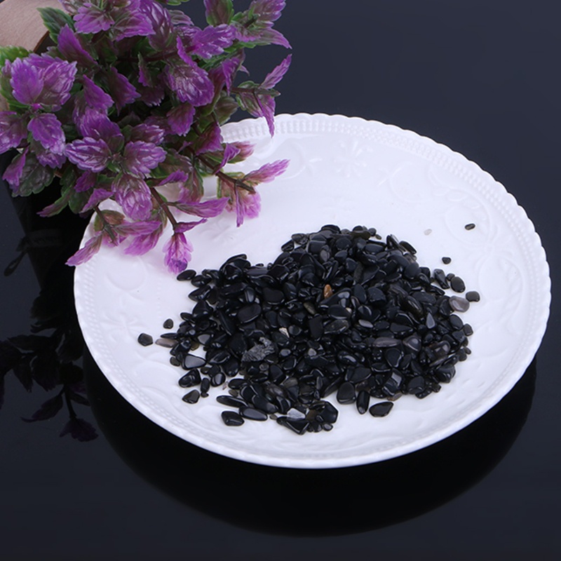 50g Đá Tourmaline Đen Tự Nhiên Dùng Trang Trí Bể Cá
