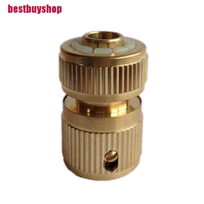 Đầu nối khóa ống nước tự động làm từ đồng 1/2" tiện dụng chất lượng cao