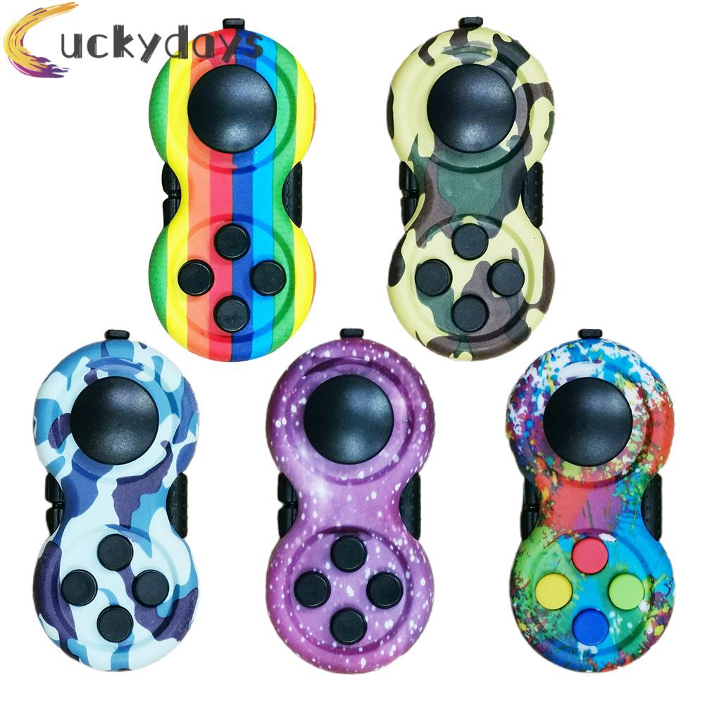 LUCKYDAYS Simple Dimple Fidget Game Pad Toy Stress Relief Interactive Puzzle Toys