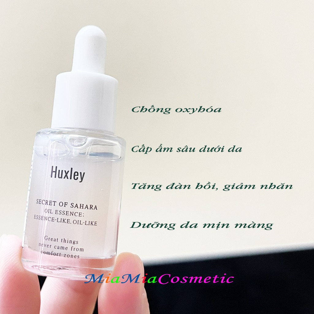 Serum Huxley Mini Tinh Chất Dưỡng Da Huxley Secret Of Sahara Oil Light And More Huxley Secret Of Sahara Essence Oil 5ml