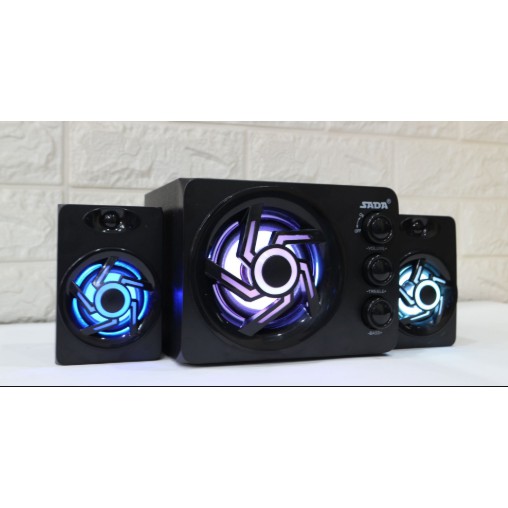 Loa Vi Tính Có Bluetooth Led RGB Tự Động Đổi Màu Cao Cấp Âm Thanh Super Bass SADA-209 GAMER Pro