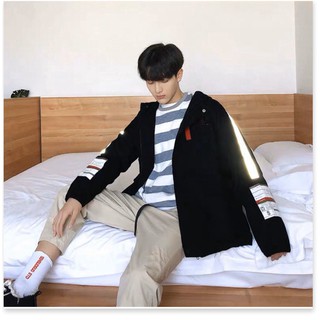 Áo khoác kaki from rộng dạ quang unisex tp - phamar fashion
