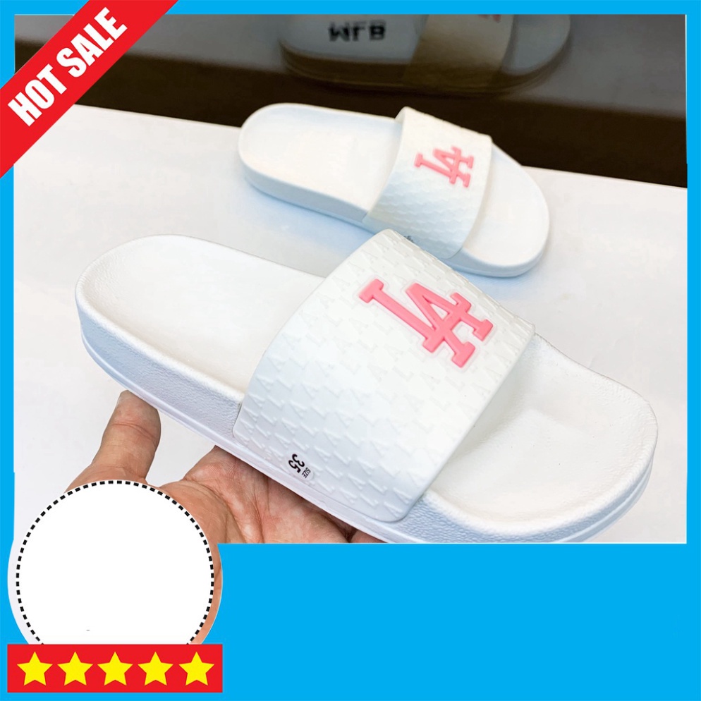 Dép Nam Nữ Quai Ngang Thời Trang, Dép M L B  - L A Cao Su Dập Nổi Hàng Đẹp