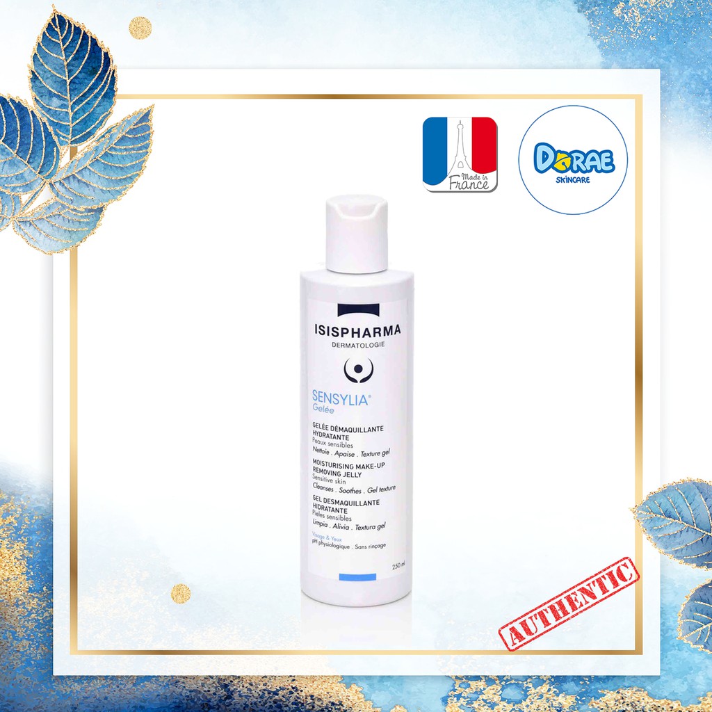 Gel tẩy trang dành cho da thường và nhạy cảm ISIS Pharma Sensylia Gelee 250ml