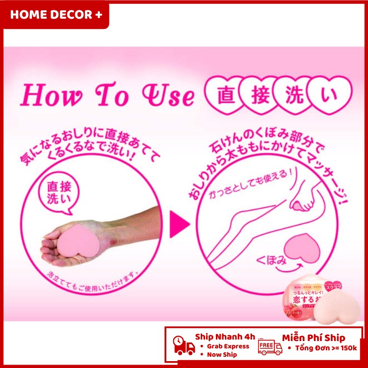 [Auth Nhật][Free Ship-Giá Gốc ] Xà Phòng Sạch Thâm Mông Pelican Hip Care 80g Sáng Thâm Mông Trắng Nách Giảm Mụn Li Ti | BigBuy360 - bigbuy360.vn