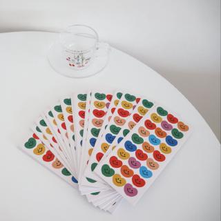 Set sticker in hình mặt cười dễ thương
