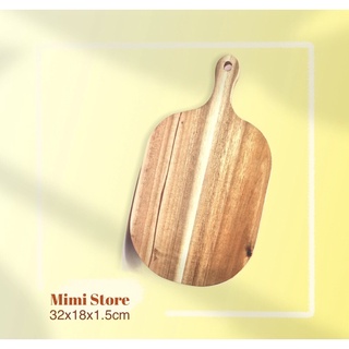 Thớt gỗ Tràm tự nhiên xuất khẩu - decor chụp ảnh (MẪU 7)