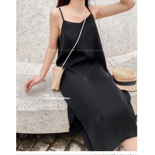 Váy 2 dây đũi ❤️FREESHIP❤️ Đầm 2 dây dáng xuông | BigBuy360 - bigbuy360.vn