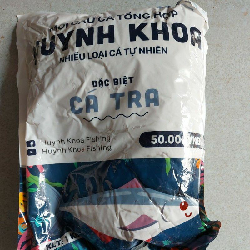 Cám câu cá HUYNH KHOA _ Câu cá TRA 1KG