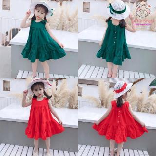 Đầm công chúa sát nách cho bé gái