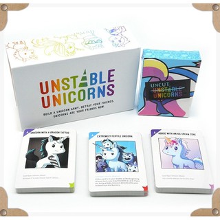 Trò Chơi Unstable Unicorns - Kỳ Lân Bất Định Tiếng Anh Tomcityvn