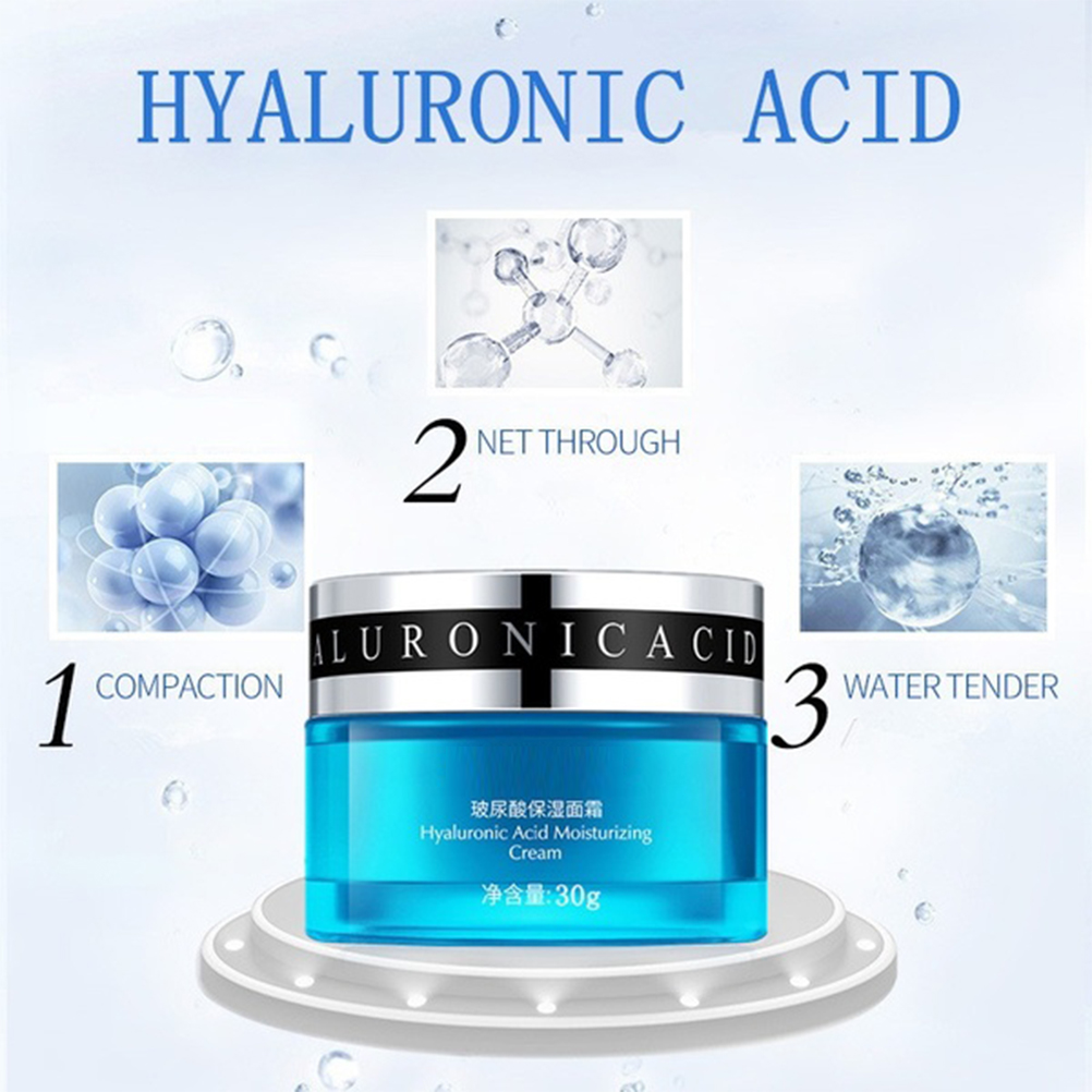 (Hàng Mới Về) Kem Hyaluronic Acid Dưỡng Ẩm Nâng Cơ Làm Săn Chắc Da Mặt 50g