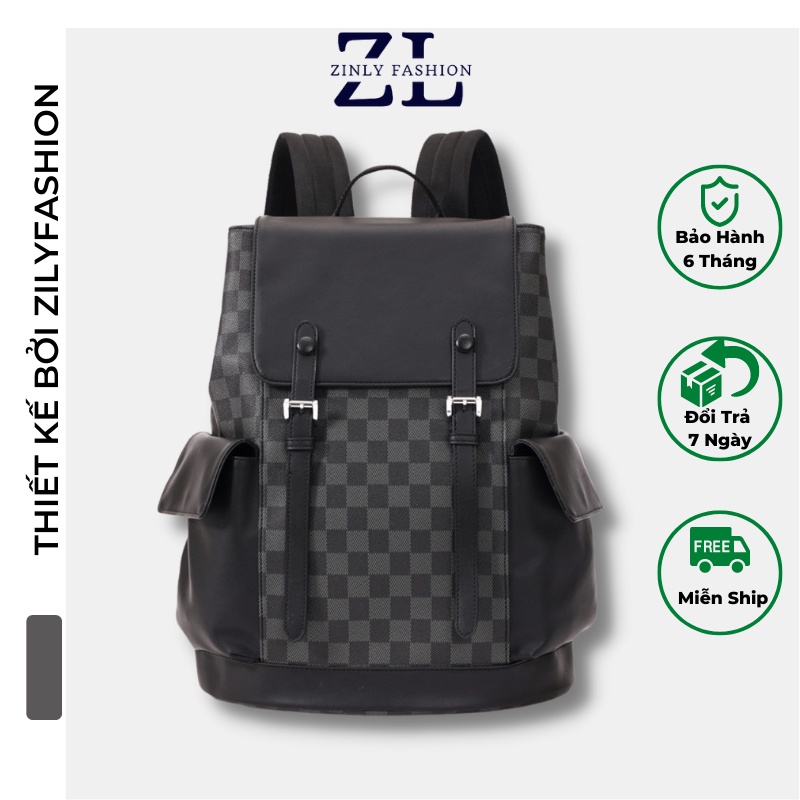 Balo nam nữ thời trang da cao cấp ulzzang phong cách unisex hàn quốc đựng laptop