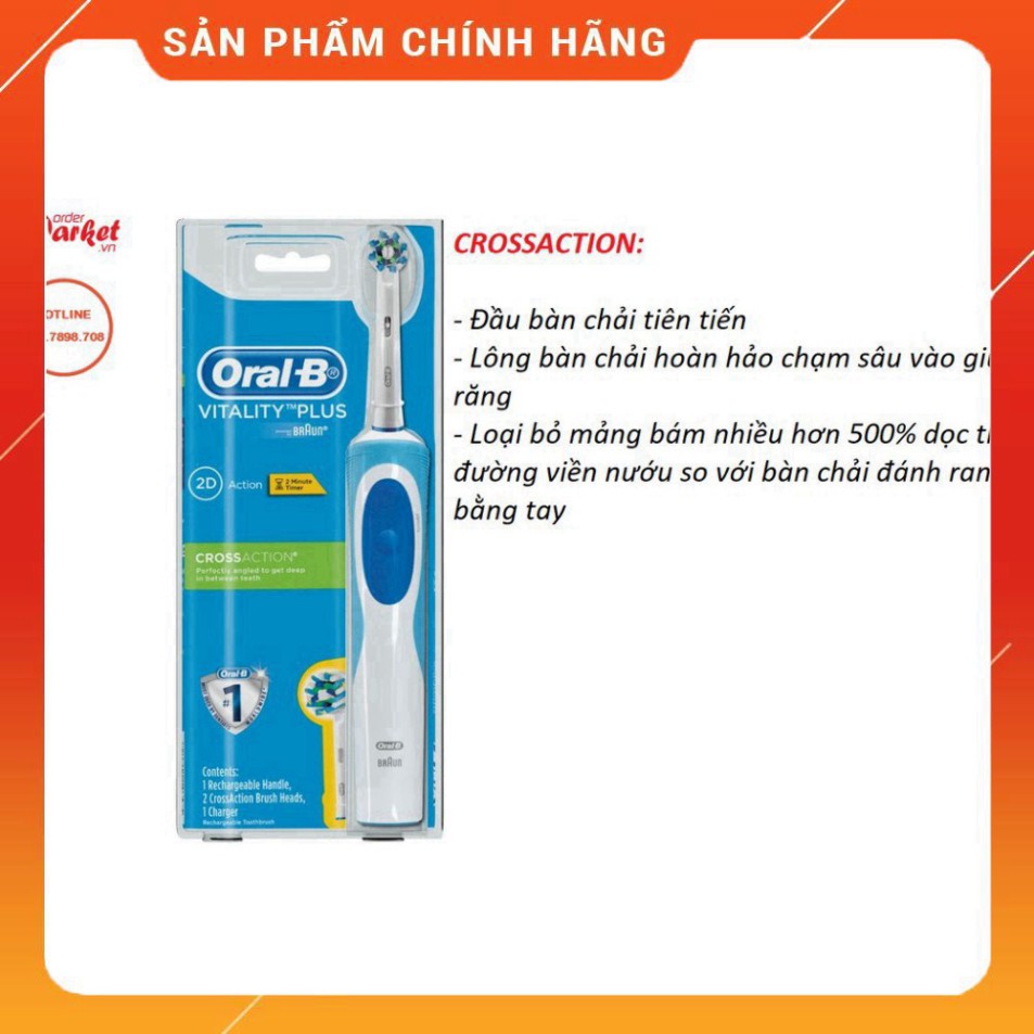 Bàn chải điện oral B Bàn chải đánh răng người lớn