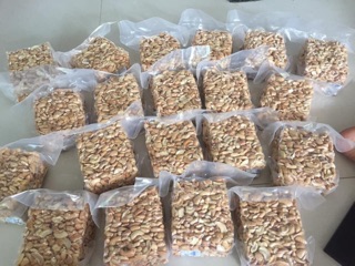 Hạt Điều Rang Muối Bể Đôi Ba 500g( ko vỏ)