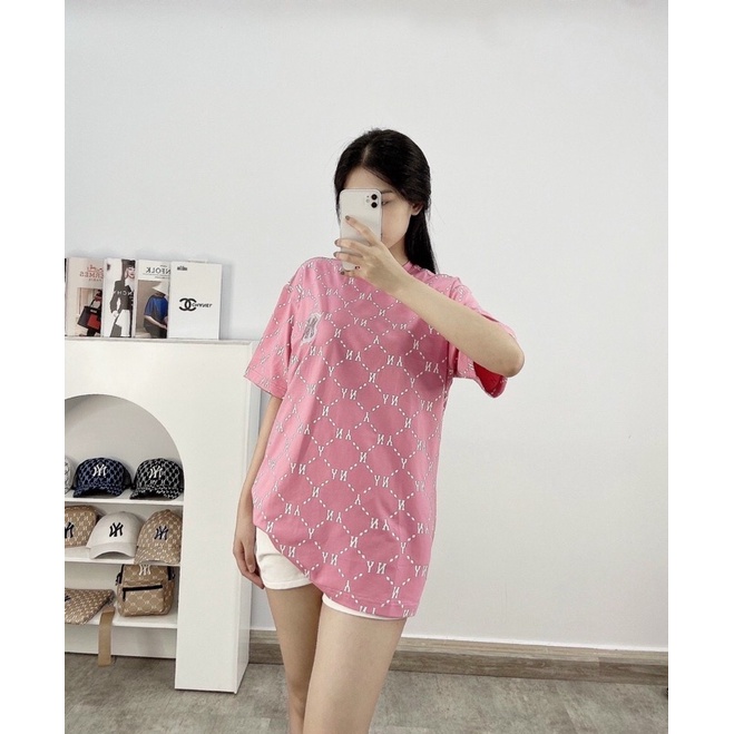 Áo thun A MLB Nam Nưx NEW YORK YANKEES MONOGRAM DIAMOND T-SHIRT
