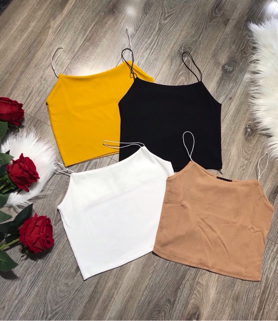 Áo hai dây sợi bún dáng dài/ngắn | BigBuy360 - bigbuy360.vn