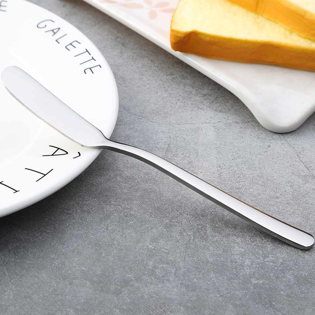 [Coco]Stainless Steel Butter Cheese Dessert Jam Spreaders Cream Western Cutlery Breakfast Tool