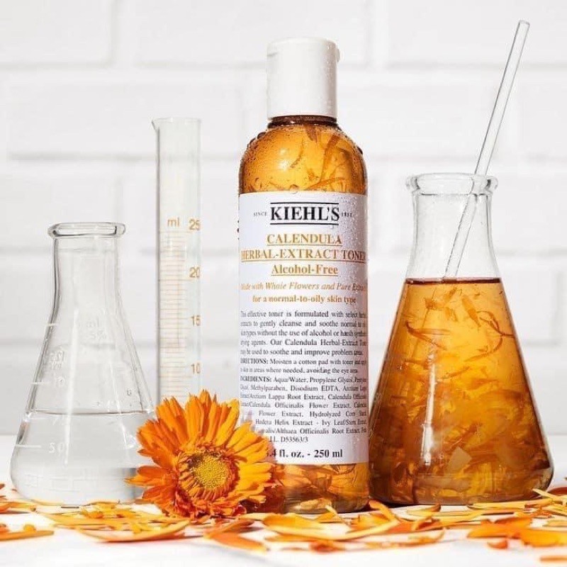 Toner Hoa Cúc Calendula Herbal Extract Alcohol-Free Toner 250ml Kiehl’s