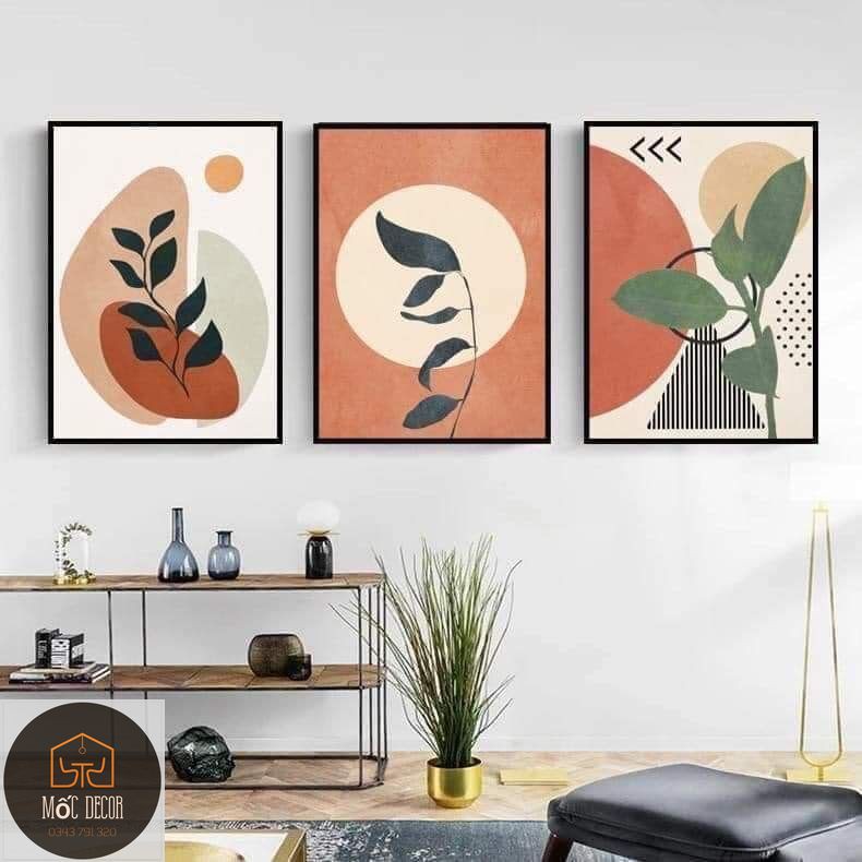 Tranh canvas 🍅RẺ VÔ ĐỊCH🍅 tranh canvas treo tường minimalist - decor phòng khách, decor phòng ngủ vintage