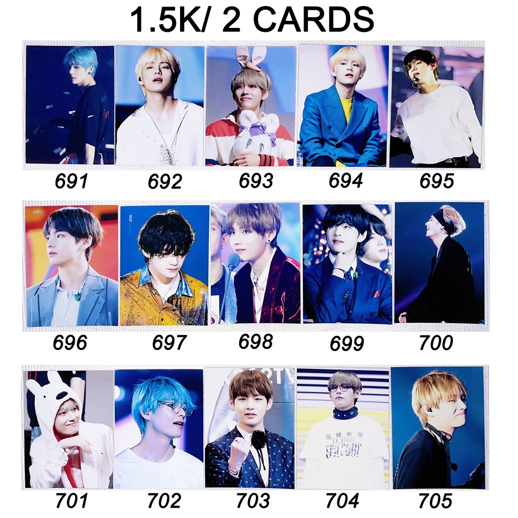 Sale set card V - BTS giá rẻ 6