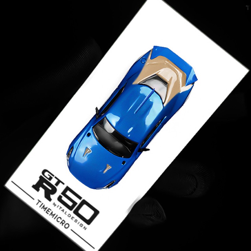 Mô Hình Xe Hơi Thể Thao NISSAN GTR-50 Bằng Hợp Kim Tỉ Lệ 1: 64