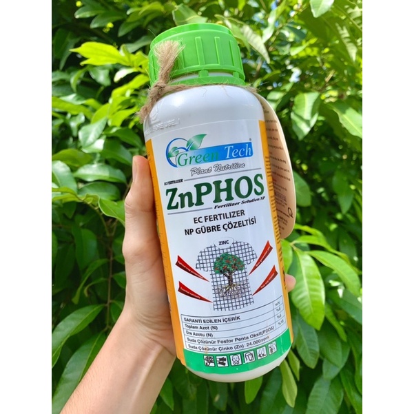 Green Tech ZnPHOS phân bón NP bổ sung vi lượng (500ml)
