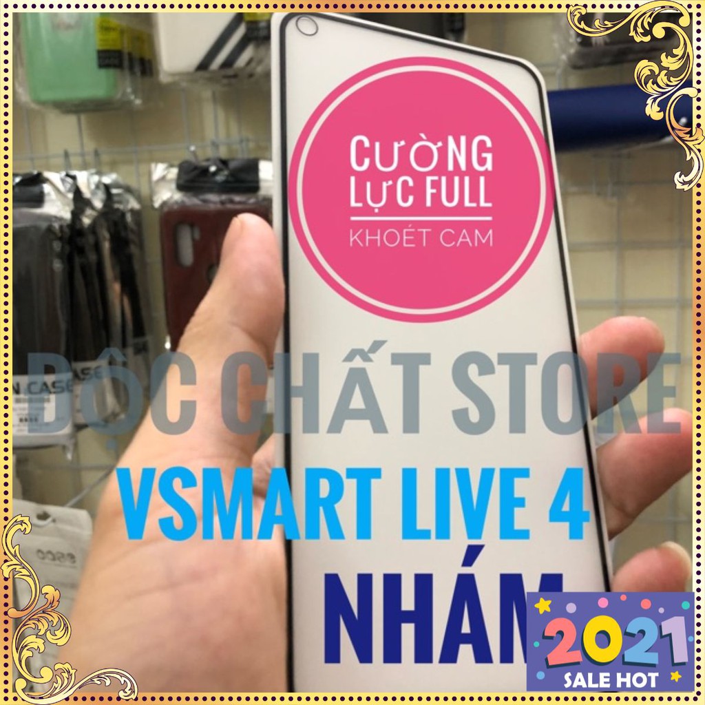 Vsmart Live 4 - Cường lực full màn chống vân Vsmart Live 4