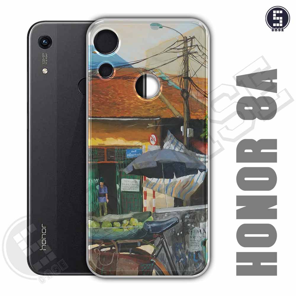 Ốp điện thoại Huawei Honor 8A Dẻo Chống Shock Nhiều Mẫu Tuyển Tập 12 Phố Cổ Sơn Dầu A1302-CL12