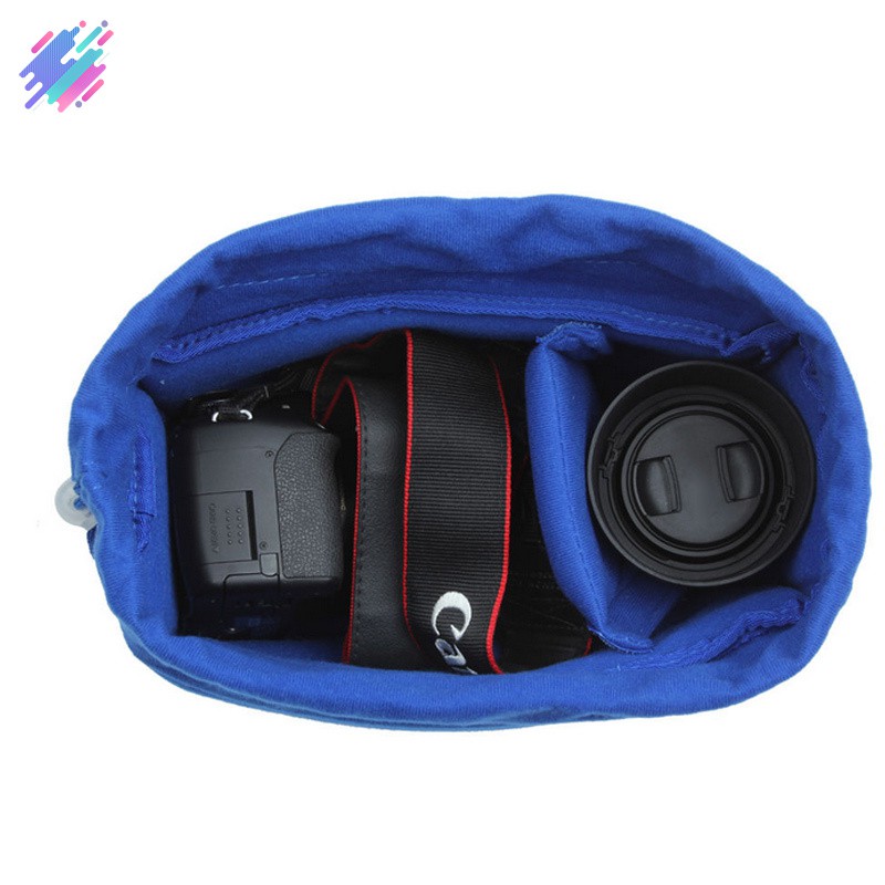 Túi đựng máy ảnh DSLR SLR chống sốc có đệm lót tiện dụng