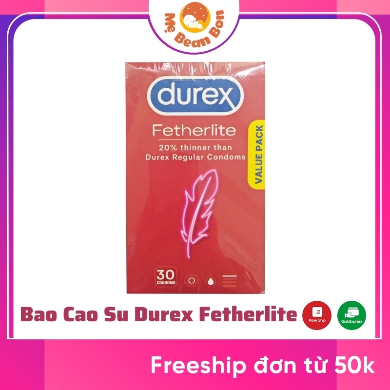 [HÀNG ÚC NỘI ĐỊA] Bao Cao Su Durex , Condom Durex, BCS Durex Siêu Mỏng 30 Chiếc/Hộp Hàng Nội Địa Mẫu Mới Nhất