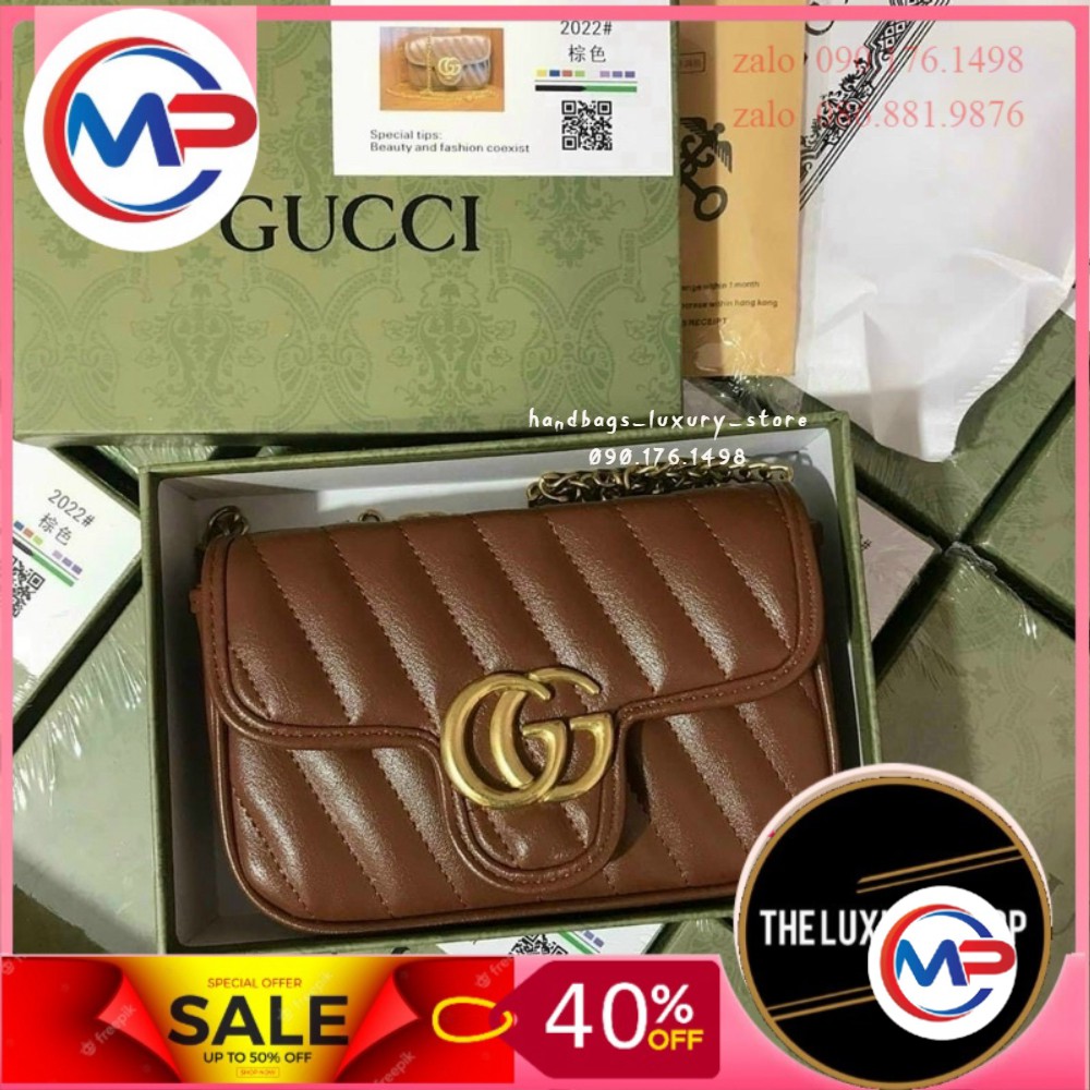 SALE túi xách nữ đeo chéo vân sọc tag c.g SHOP LUXURY