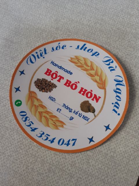 100gr bột bồ hòn nhà nghiền