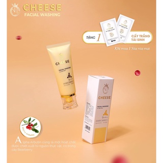 sữa rửa mặt cheese cấy trắng tái sinh