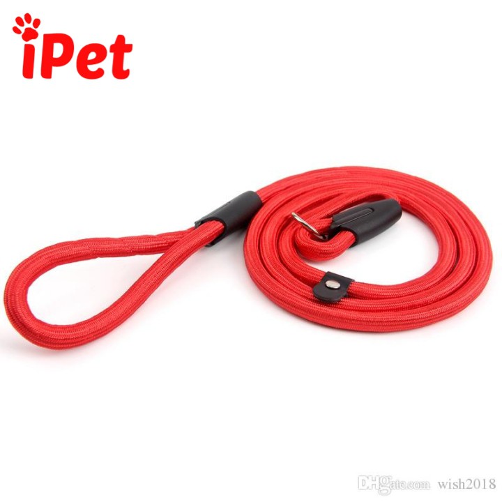Dây Dắt Kèm Vòng Cổ Có Thể Điều Chỉnh Cho Chó Mèo - iPet Shop