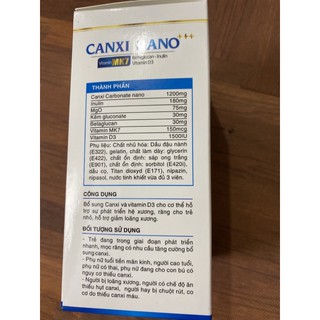 Canxinano MK7 ( hộp 50 viên )