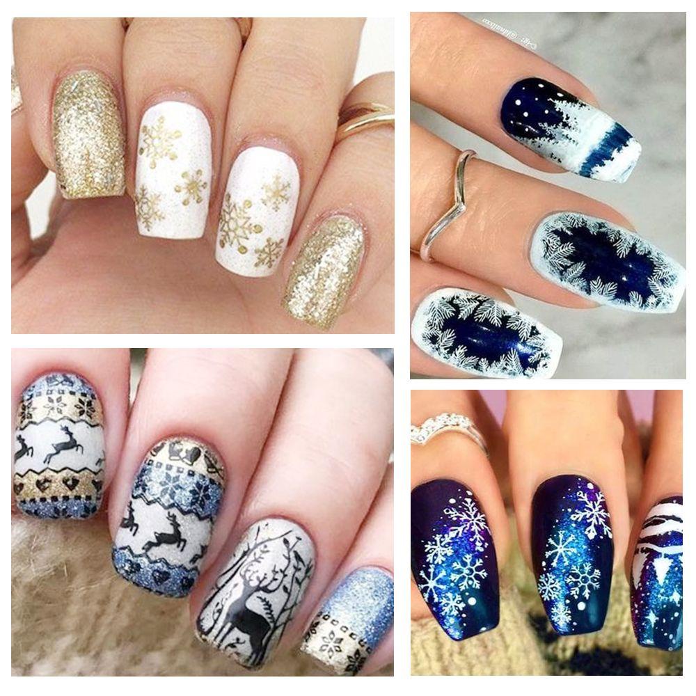 XIANTIN Khuôn In Móng Tay Bằng Thép Không Gỉ