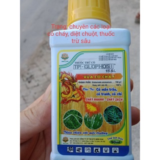 THUỐC TRỪ CỎ CHÁY (chết sạch chết cả cây to)