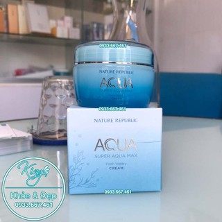 Kem Dưỡng Da Aqua Super Aqua Max Fresh Watery Cream