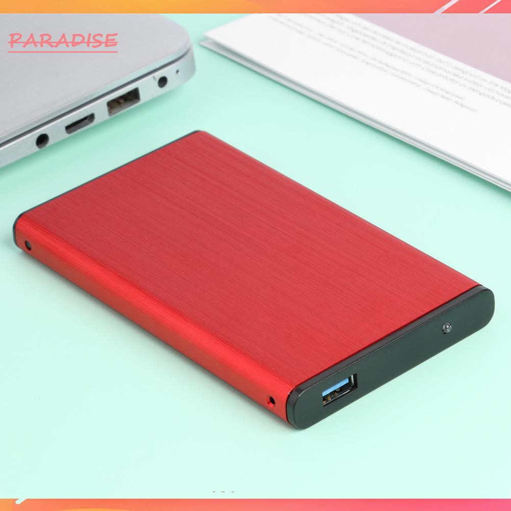 Hộp Đựng Ổ Cứng Ngoài Bằng Hợp Kim Nhôm 6gbps 2.5 Inch Hdd Ssd Kết Nối Usb 3.0 Ốp