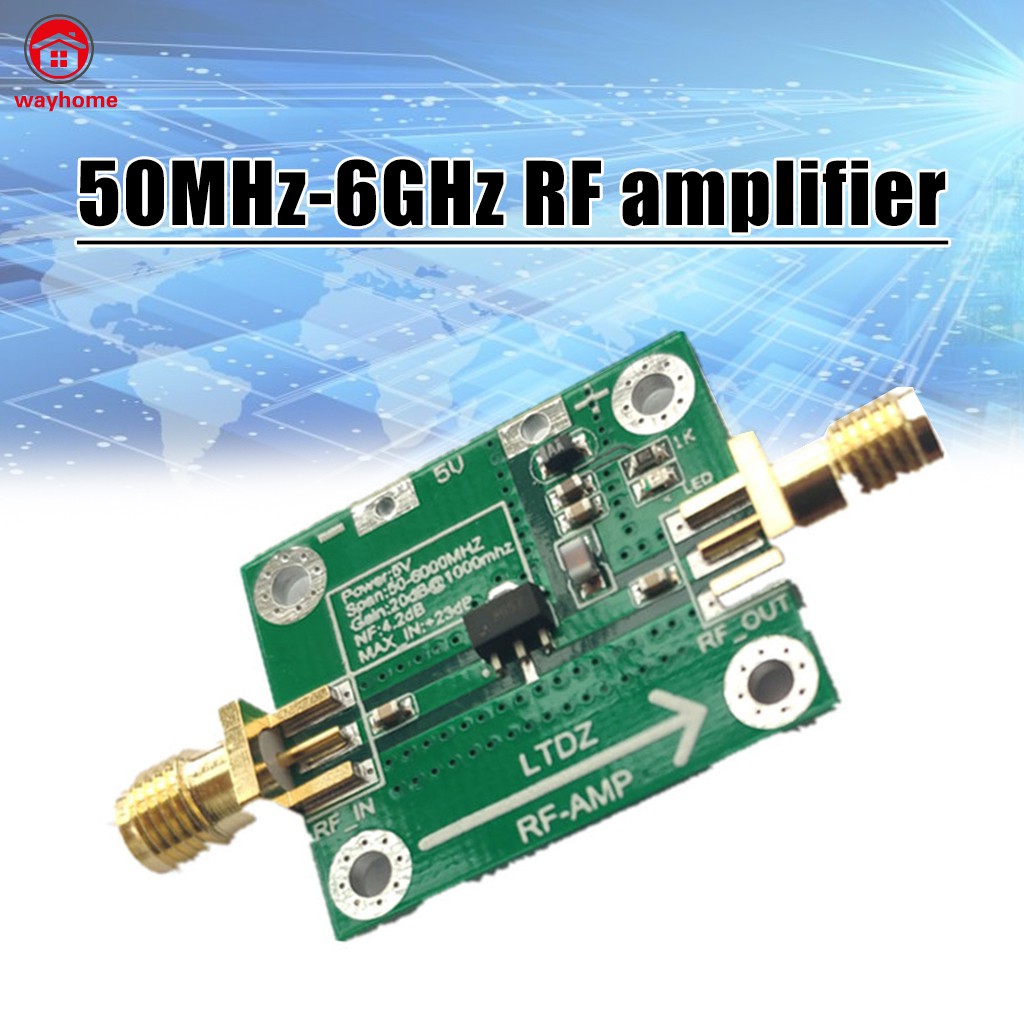 Bảng mạch khuếch đại tín hiệu 50mhz-6ghz Rf